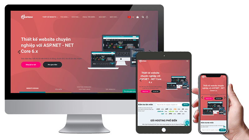 Dịch vụ thiết kế website Hồ Chí Minh chuyên nghiệp